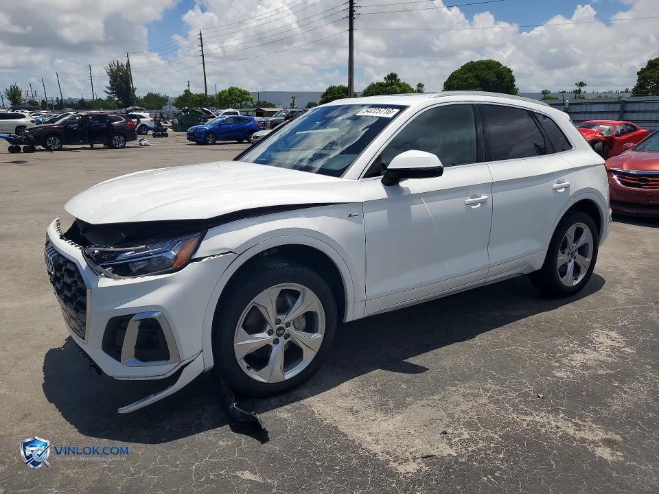 2024 AUDI Q5 PREMIUM PLUS 45 – Lot 54225716 auction photo