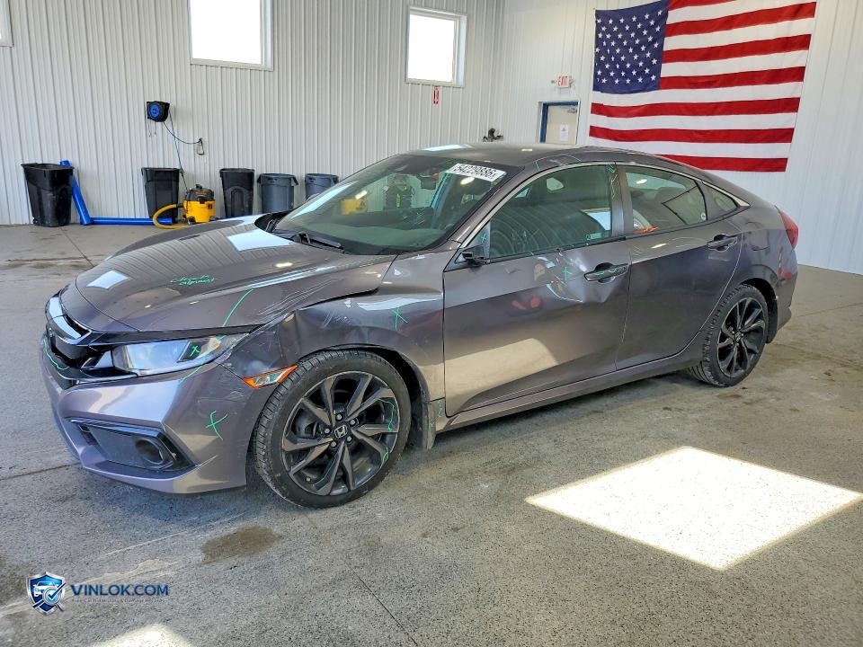 2020 HONDA CIVIC SPORT – Lot 54229886 auction photo