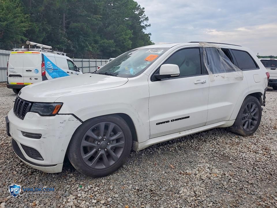 2018 JEEP GRAND CHEROKEE OVERLAND – Lot 54231116 auction photo