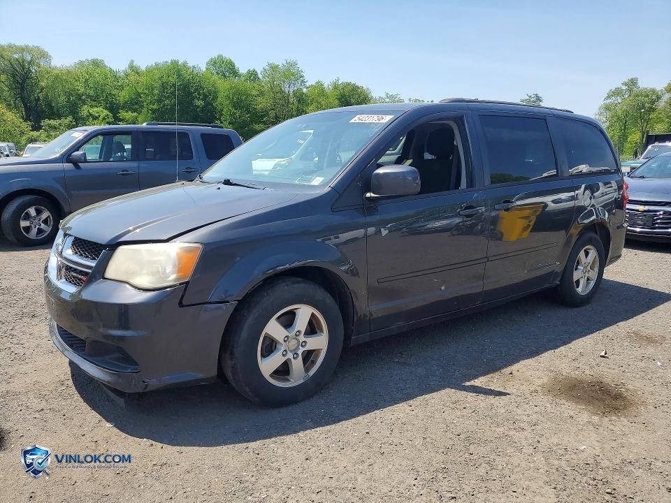 2012 DODGE GRAND CARAVAN SXT – Lot 54231796 auction photo