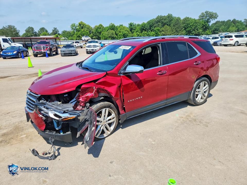 2019 CHEVROLET EQUINOX PREMIER – Lot 54235326 auction photo