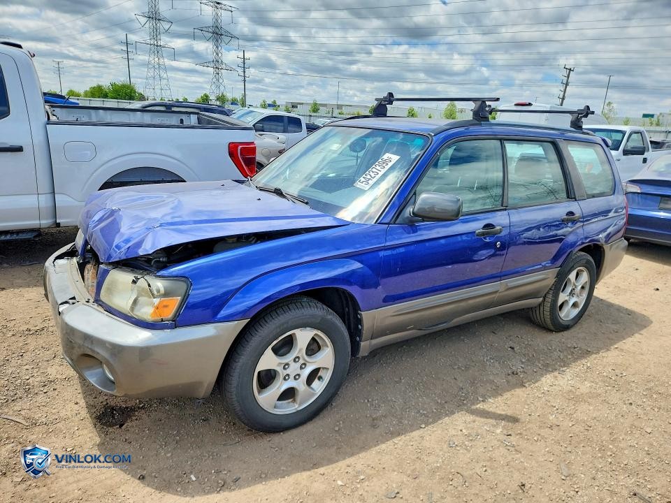 2003 SUBARU FORESTER 2.5XS – Lot 54237396 auction photo