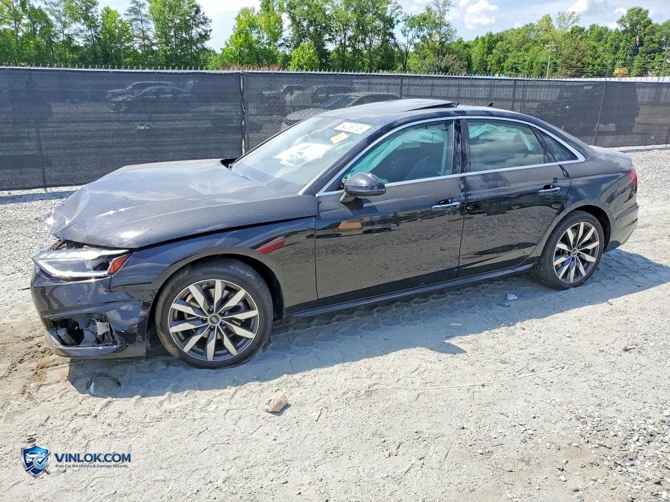 2022 AUDI A4 PREMIUM PLUS 40 – Lot 54239136 auction photo