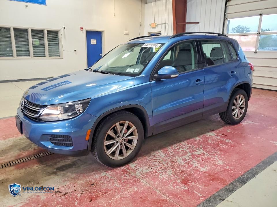 2017 VOLKSWAGEN TIGUAN S – Lot 54239946 auction photo