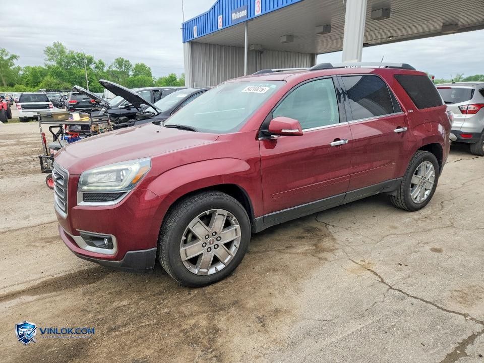 2017 GMC ACADIA LIMITED SLT-2 – Lot 54240016 auction photo