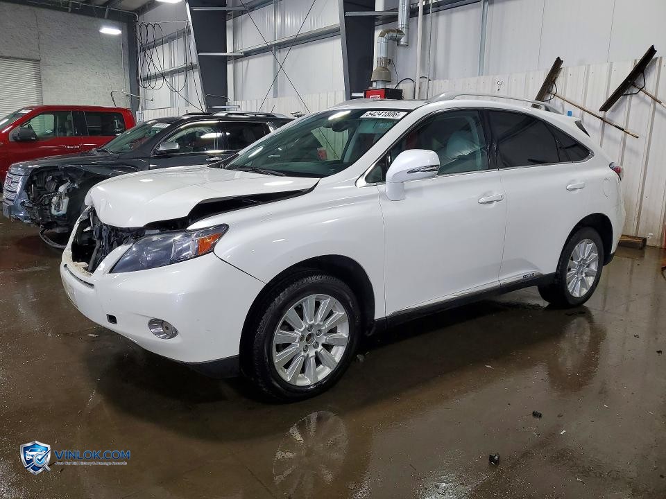 2010 LEXUS RX 450H BASE – Lot 54241806 auction photo