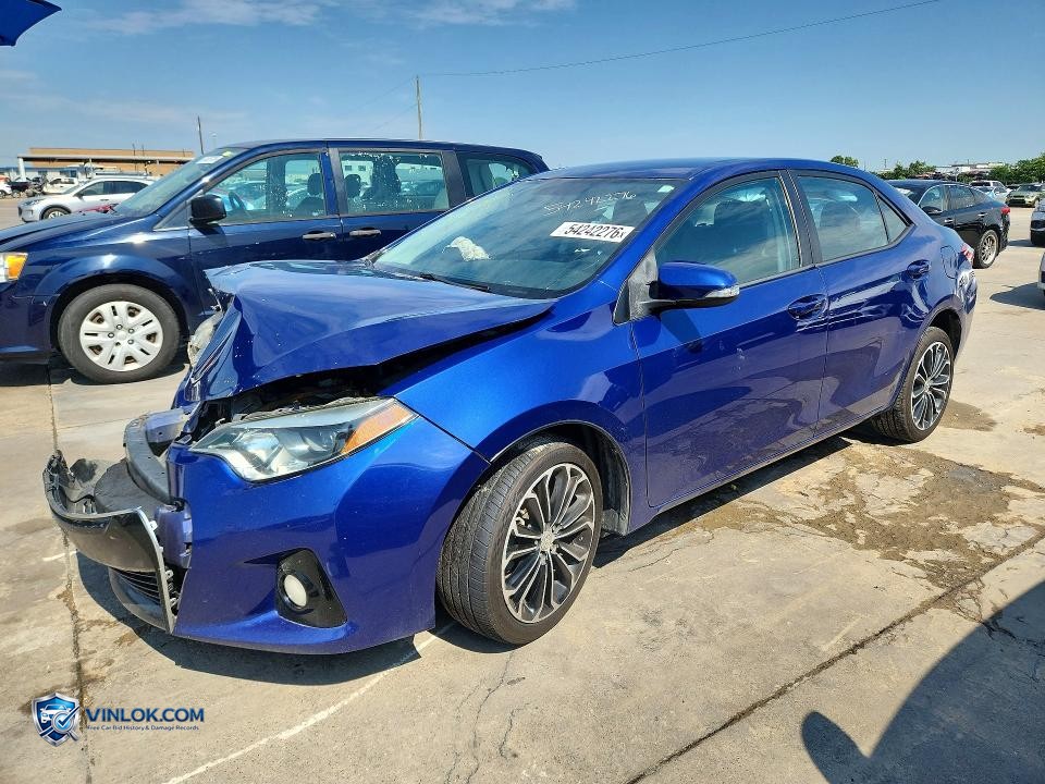2014 TOYOTA COROLLA S PLUS – Lot 54242276 auction photo