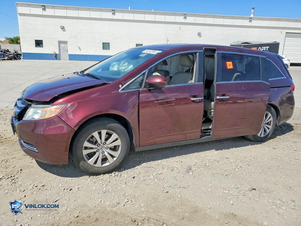 2015 HONDA ODYSSEY EXL – Lot 54242856 auction photo