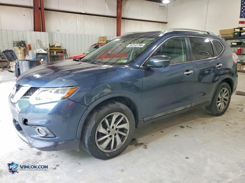 2015 NISSAN ROGUE SL – Lot 54243796 auction photo