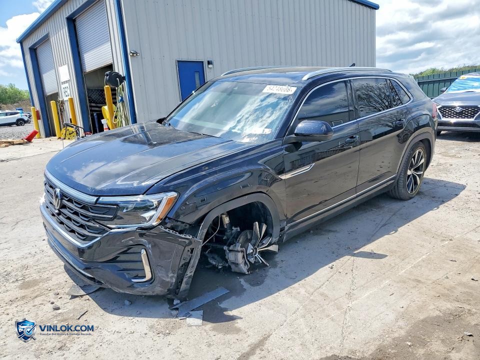 2025 VOLKSWAGEN ATLAS CROSS SPORT SEL PREMIUM R-LINE – Lot 54248086 auction photo