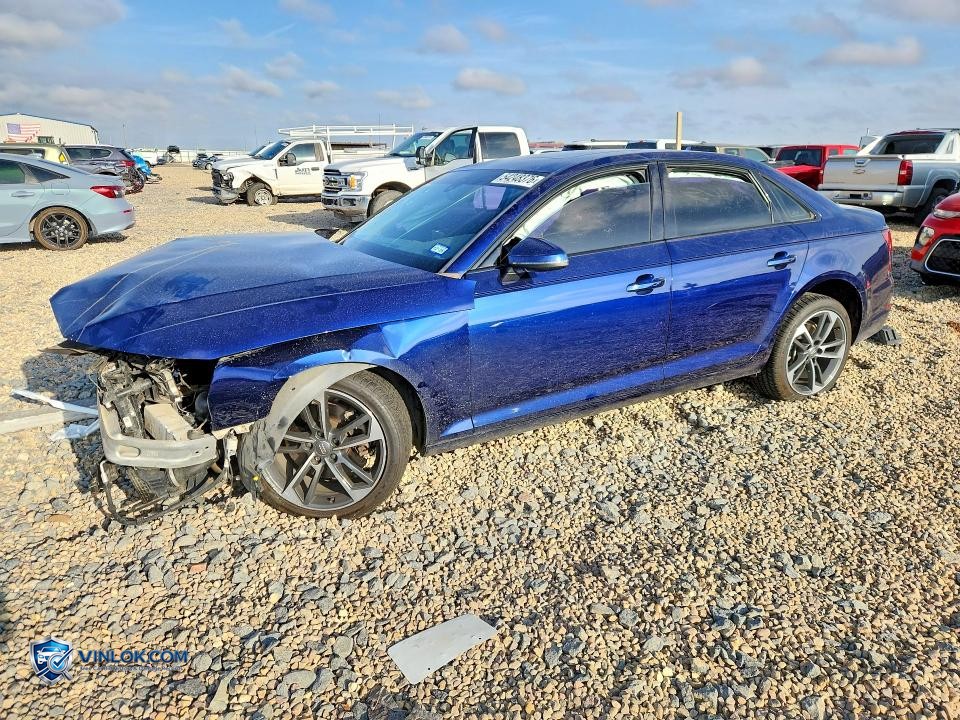 2019 AUDI A4 PREMIUM – Lot 54248376 auction photo
