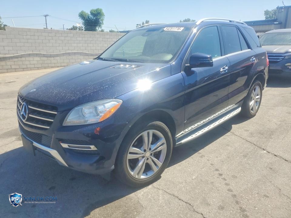 2015 MERCEDES-BENZ ML 350 – Lot 54251776 auction photo