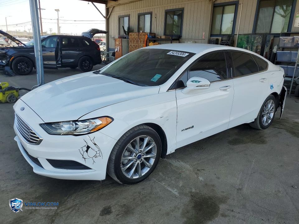 2017 FORD FUSION SE HYBRID – Lot 54255306 auction photo