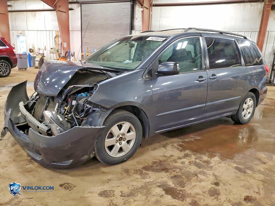 2008 TOYOTA SIENNA LE 8-PASSENGER – Lot 54255616 auction photo