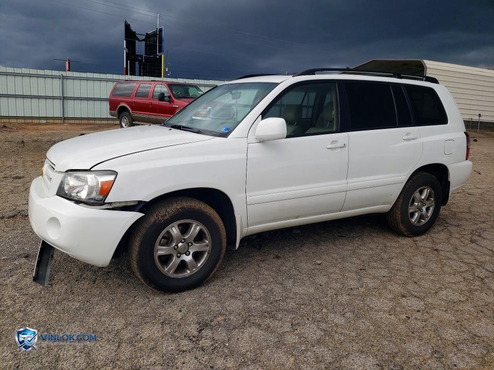 2006 TOYOTA HIGHLANDER LIMITED – Lot 54255666 auction photo