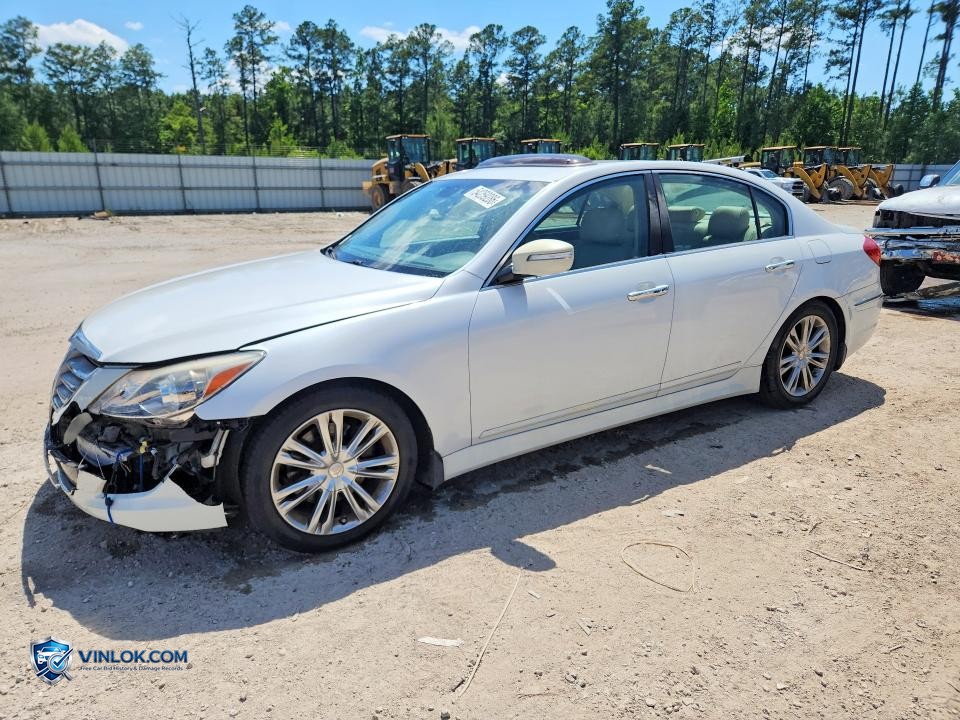 2012 HYUNDAI GENESIS 3.8L – Lot 54259286 auction photo