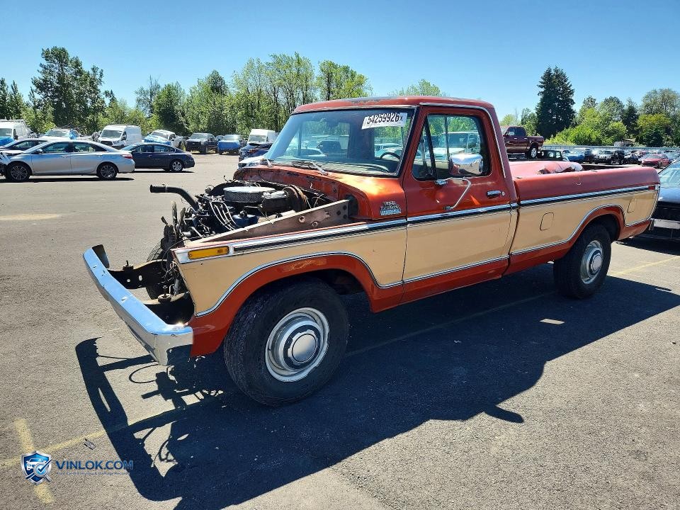 1978 FORD UK – Lot 54259926 auction photo