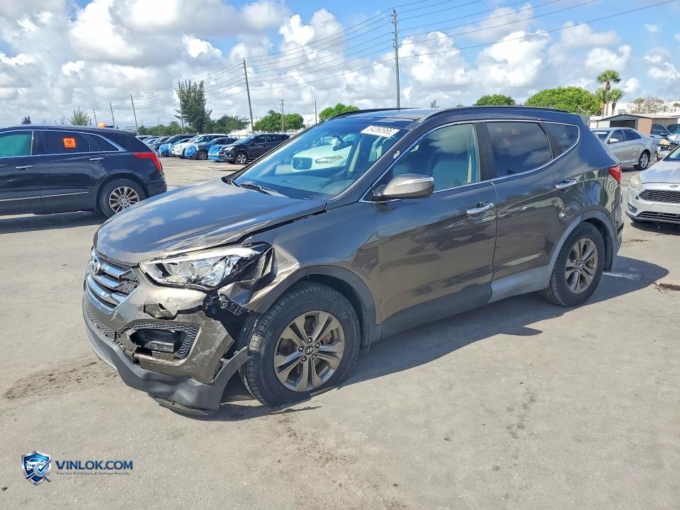 2014 HYUNDAI SANTA FE SPORT 2.4L – Lot 54260986 auction photo