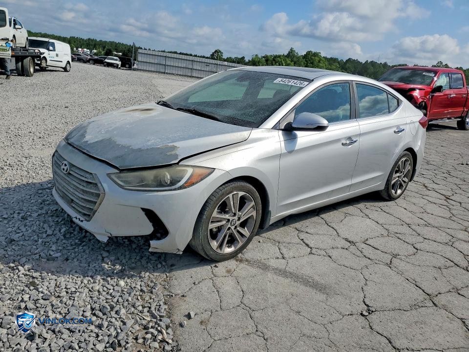 2017 HYUNDAI ELANTRA LIMITED – Lot 54261426 auction photo
