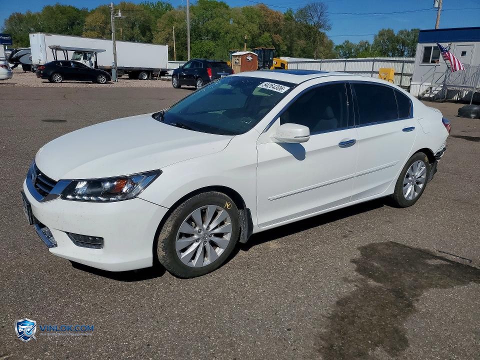 2014 HONDA ACCORD EXL – Lot 54264306 auction photo
