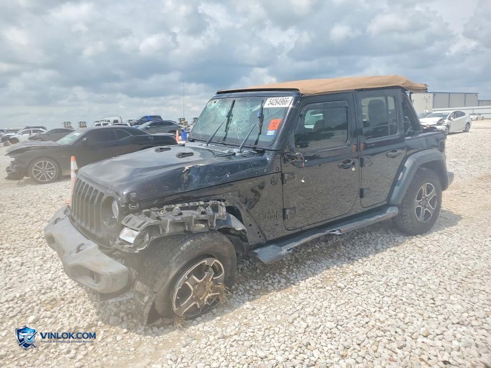 2020 JEEP WRANGLER UNLIMITED – Lot 54264966 auction photo