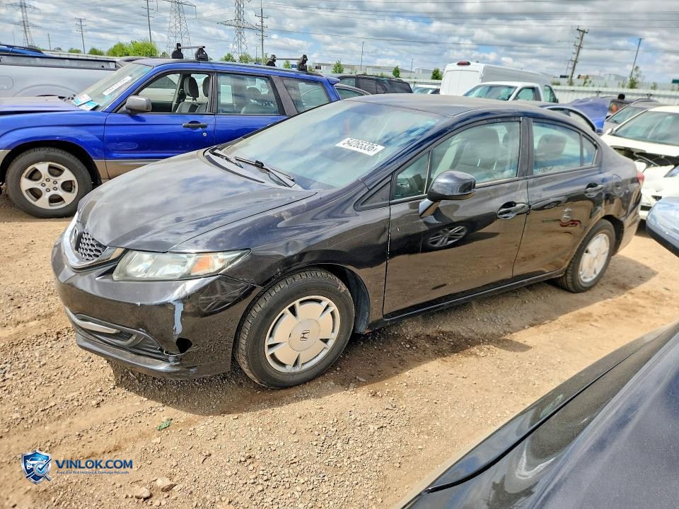 2013 HONDA CIVIC LX – Lot 54265336 auction photo