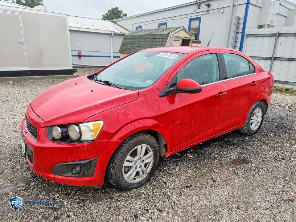 2012 CHEVROLET SONIC LT – Lot 54267936 auction photo