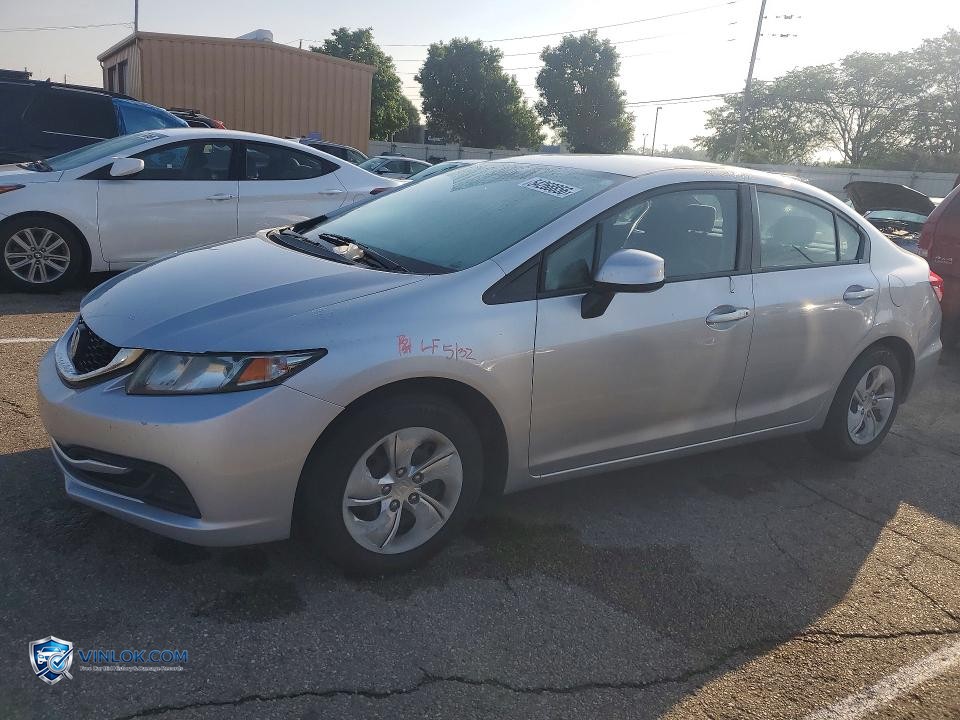 2013 HONDA CIVIC LX – Lot 54268856 auction photo