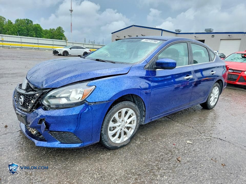 2018 NISSAN SENTRA SV – Lot 54273796 auction photo