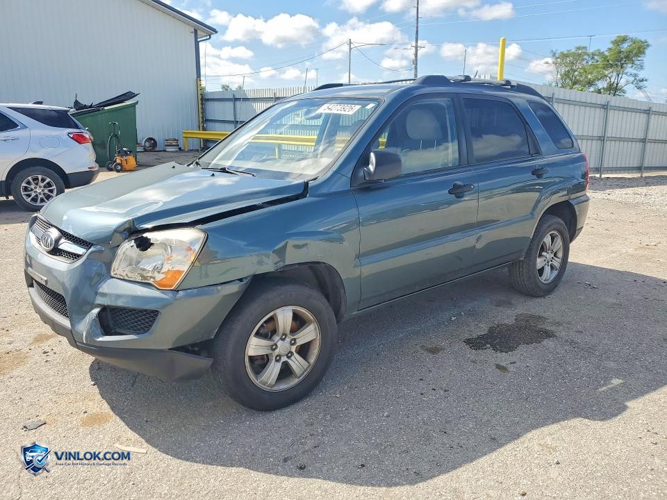 2009 KIA SPORTAGE LX – Lot 54273926 auction photo