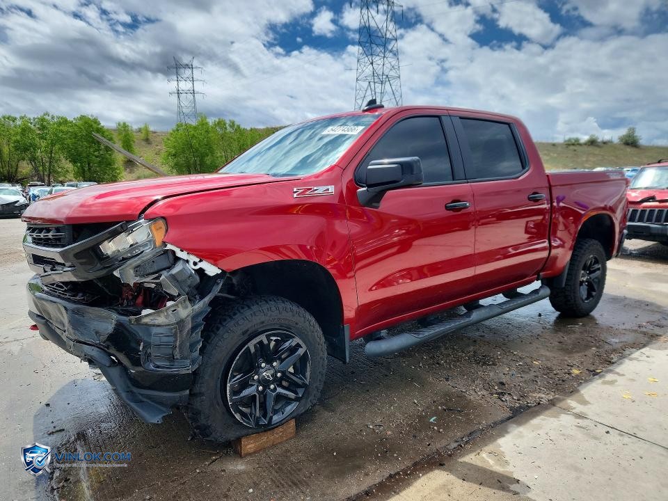 2021 CHEVROLET SILVERADO K1500 LT TRAIL BOSS – Lot 54274566 auction photo