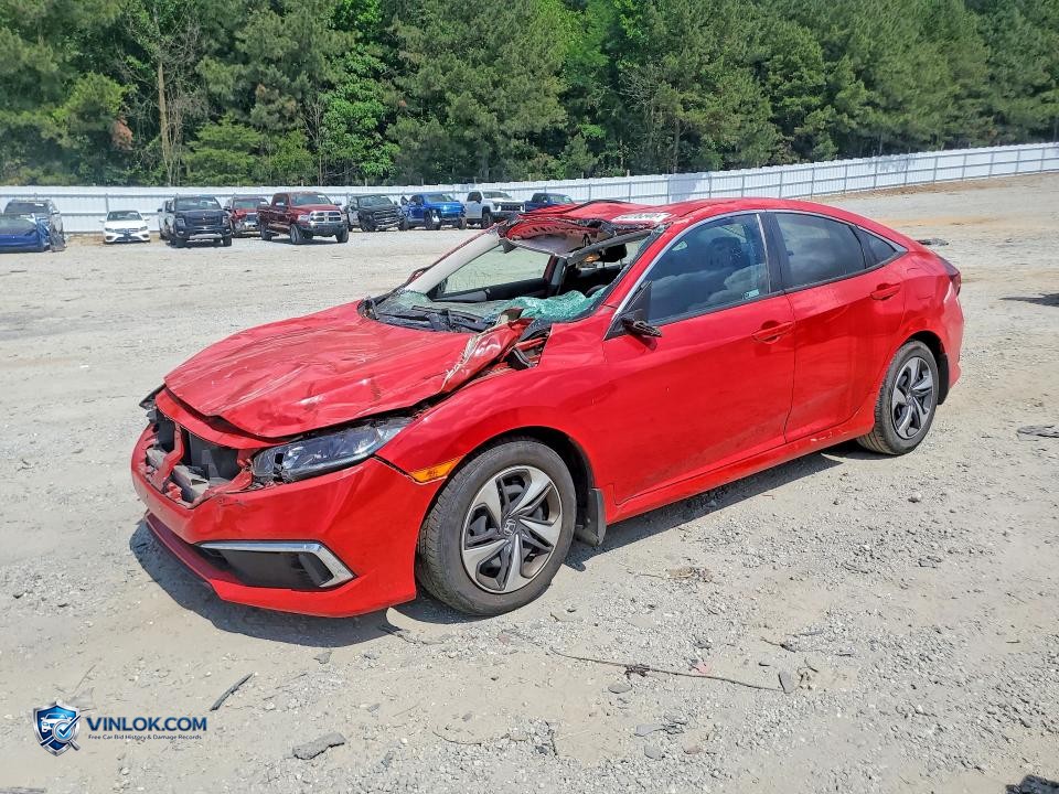2021 HONDA CIVIC LX – Lot 54276346 auction photo