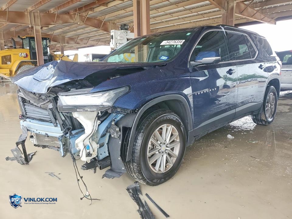 2023 CHEVROLET TRAVERSE LT – Lot 54276356 auction photo