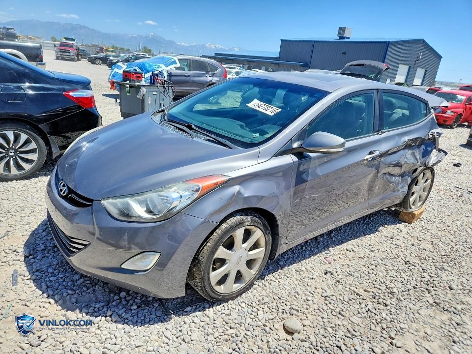 2012 HYUNDAI ELANTRA LIMITED – Lot 54278216 auction photo