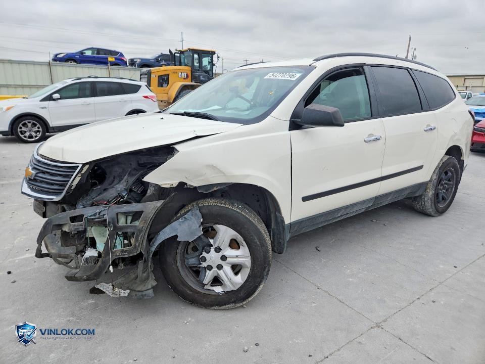 2015 CHEVROLET TRAVERSE LS – Lot 54278296 auction photo