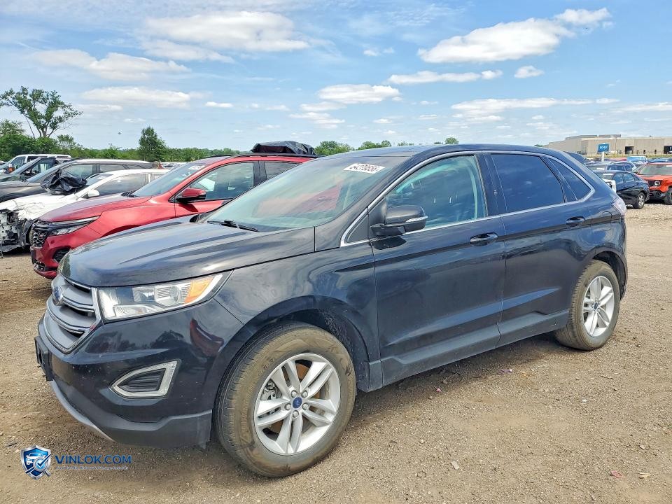 2017 FORD EDGE SEL – Lot 54279556 auction photo