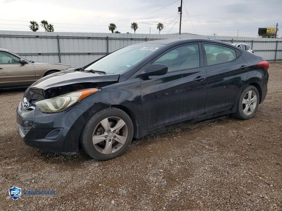 2013 HYUNDAI ELANTRA GLS – Lot 54280336 auction photo