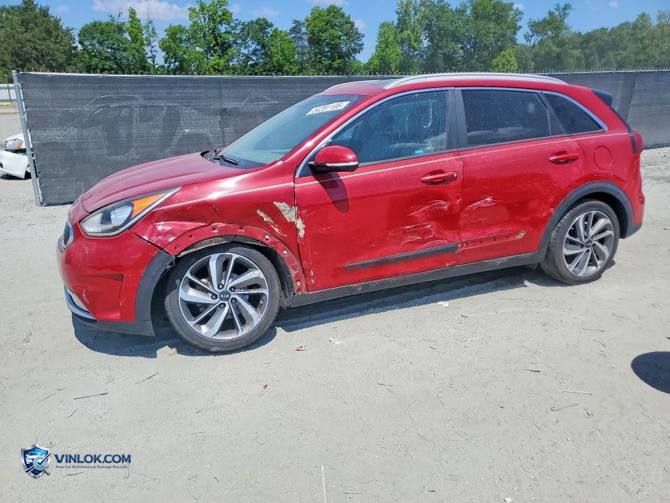 2017 KIA NIRO EX TOURING – Lot 54281106 auction photo