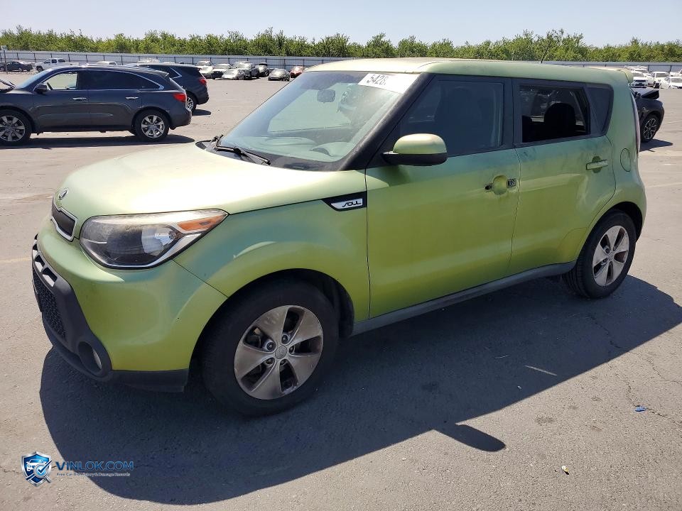 2015 KIA SOUL BASE – Lot 54283826 auction photo