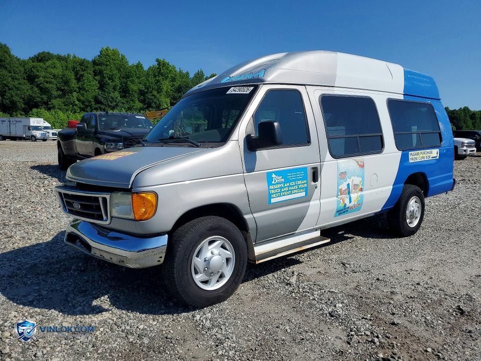 2007 FORD ECONOLINE E250 VAN – Lot 54290526 auction photo