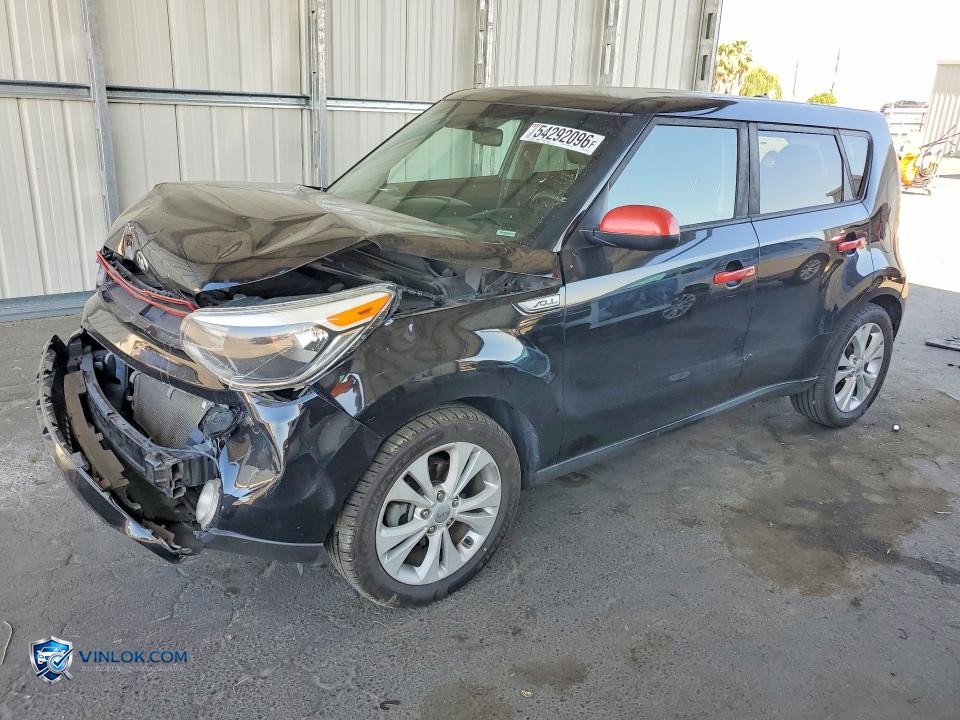 2016 KIA SOUL + – Lot 54292096 auction photo