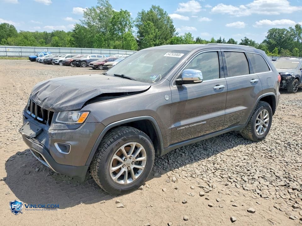 2015 JEEP GRAND CHEROKEE LIMITED – Lot 54293966 auction photo