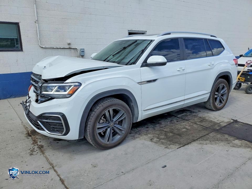 2022 VOLKSWAGEN ATLAS SEL R-LINE – Lot 54293986 auction photo