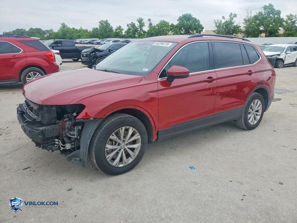 2019 VOLKSWAGEN TIGUAN SE – Lot 54294416 auction photo