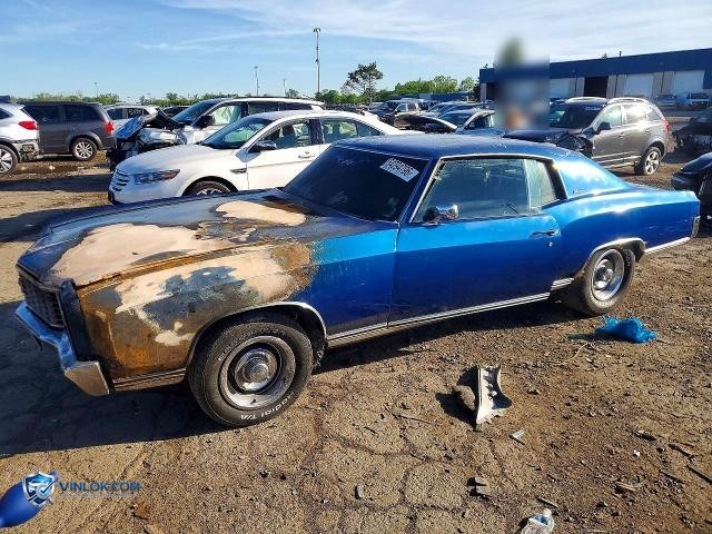 1972 CHEVROLET MONTECARLO – Lot 54294796 auction photo