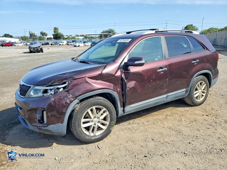 2015 KIA SORENTO LX – Lot 54294866 auction photo