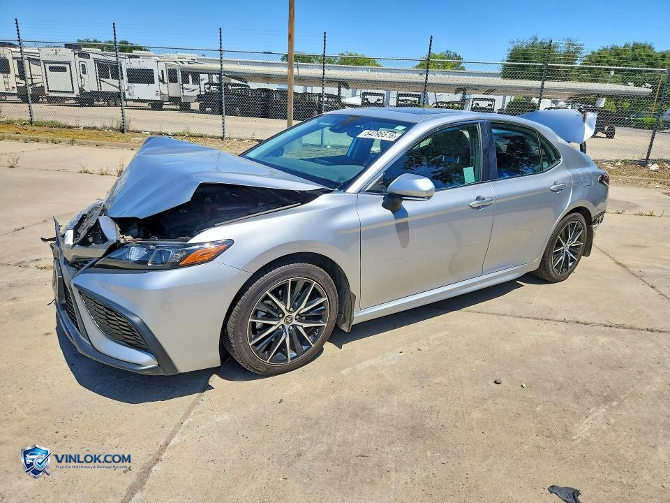2022 TOYOTA CAMRY SE – Lot 54296516 auction photo