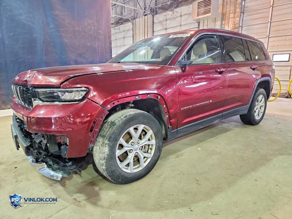 2023 JEEP GRAND CHEROKEE L LIMITED – Lot 54296656 auction photo