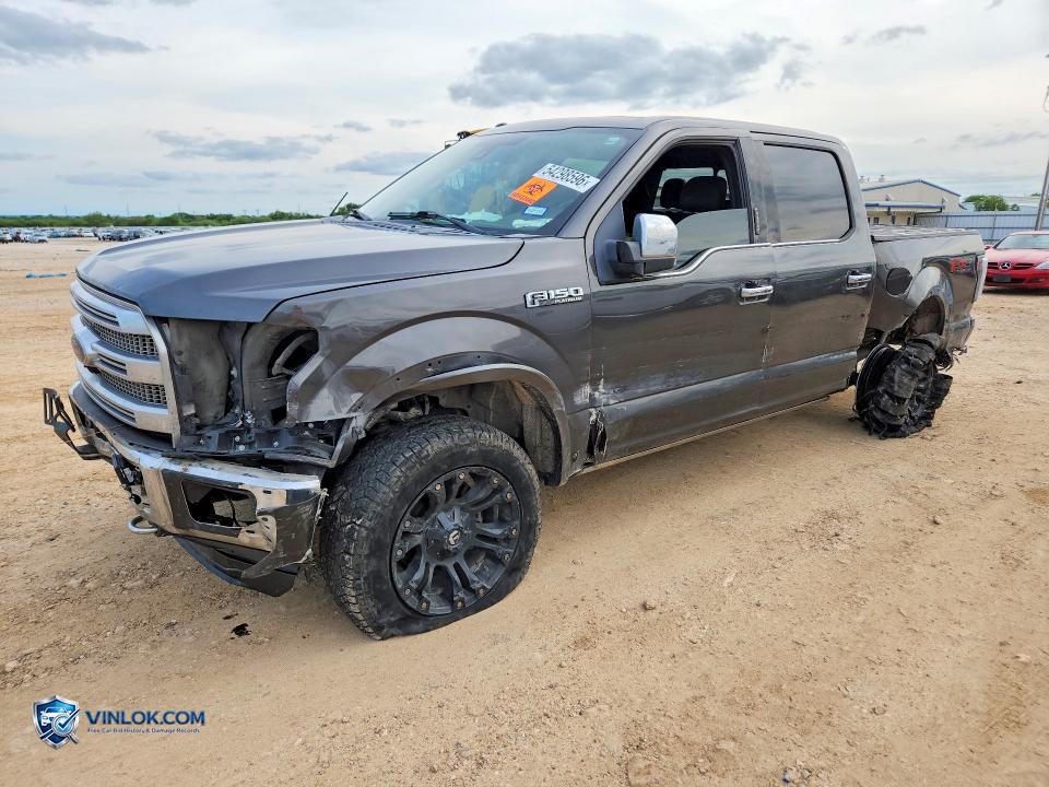 2015 FORD F150 SUPERCREW – Lot 54298596 auction photo
