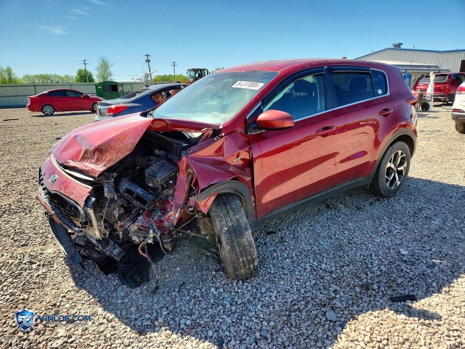 2020 KIA SPORTAGE LX – Lot 54301806 auction photo